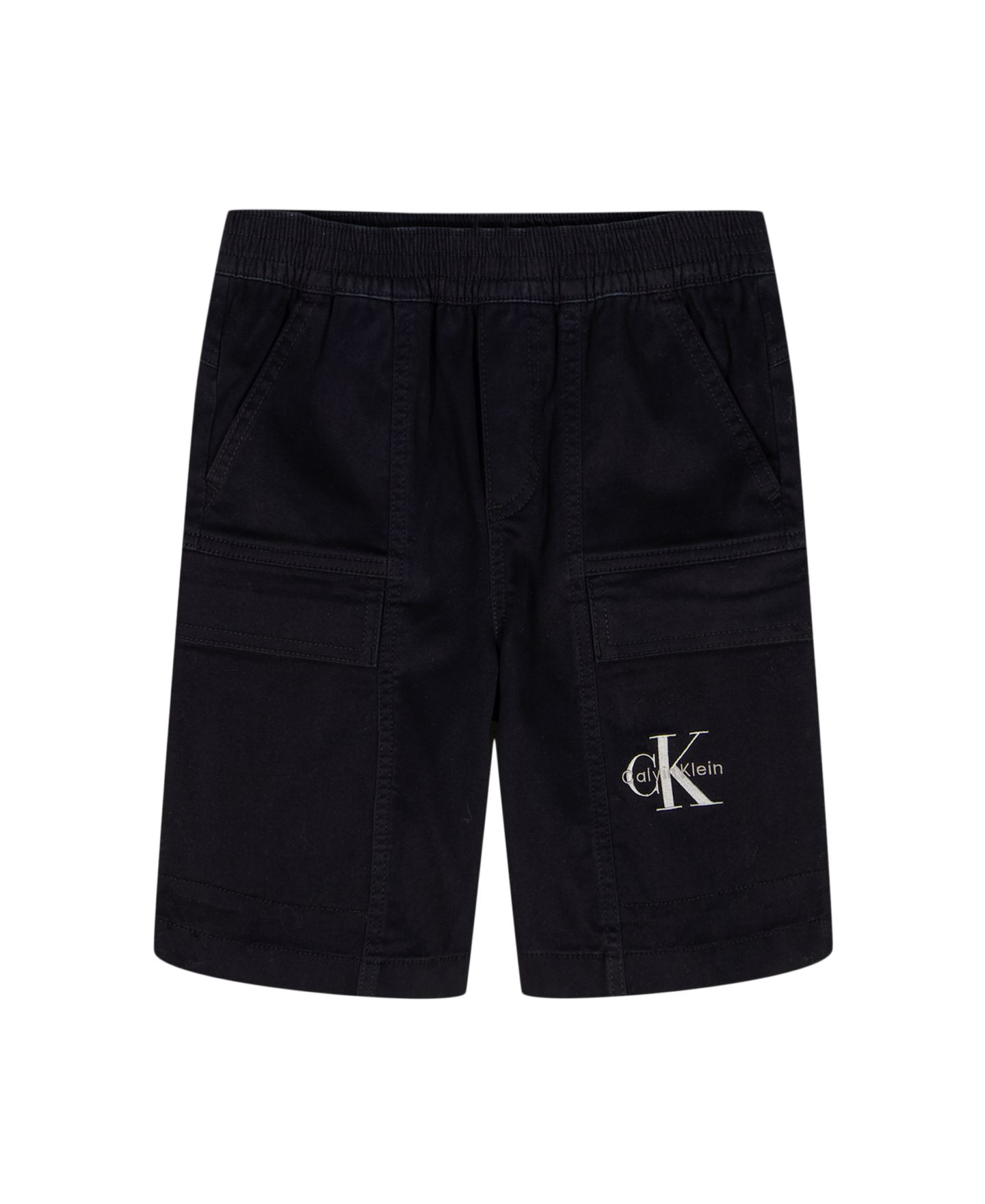 Шорты Calvin Klein Essential Woven Pull-On для мальчиков, цвет: Чёрный — фото 3