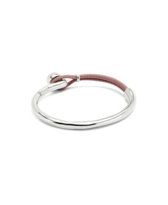 Semi-Rigid Marfil Leather Bracelet