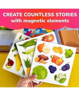 Travel Magnetic Puzzles – 20+Pcs Fun Travel Game Toy for Kids Ages 3-5