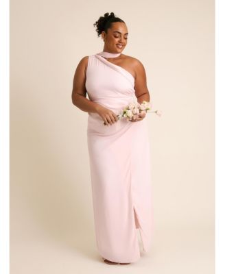 Women's One Shoulder Chiffon Bridesmaid Dress