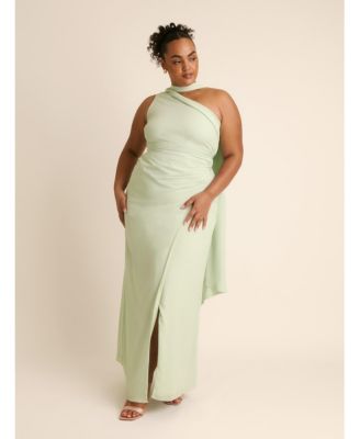 Women's One Shoulder Chiffon Bridesmaid Dress