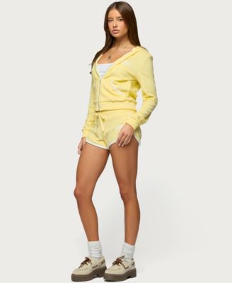 Women's Madilyn Terry Cloth Zip Up Hoodie