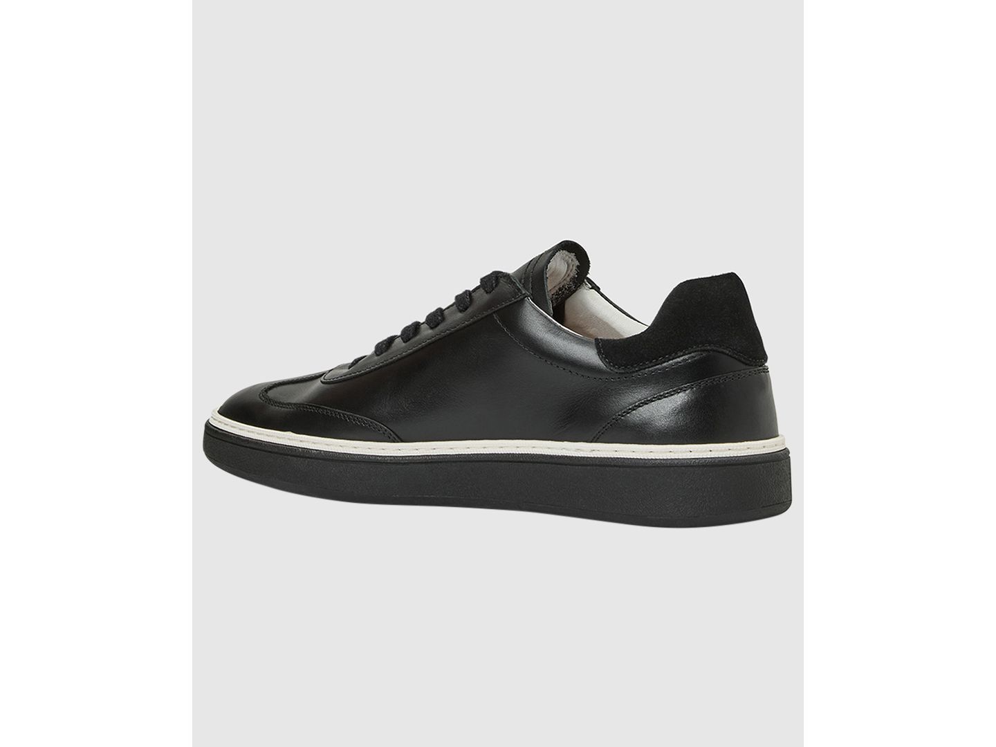 Мужские кроссовки Aquatalia Milano Lace-Up, цвет: Чёрный — фото 6