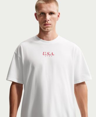USA Flag Crewneck Short-Sleeve T-Shirt