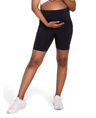Maternity Motherhood 6 1/2" Active Pocket Biker Short