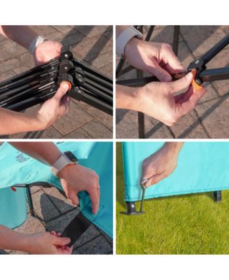 Outdoor 3.5' Outdoor Pet Shade, Versatile Pet Canopy Pop-Up Shade Tent For Dogs, Cats, Small Animals And Livestock, You Had Me At Woof