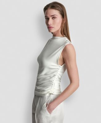 Women's Sleeveless Pique Top