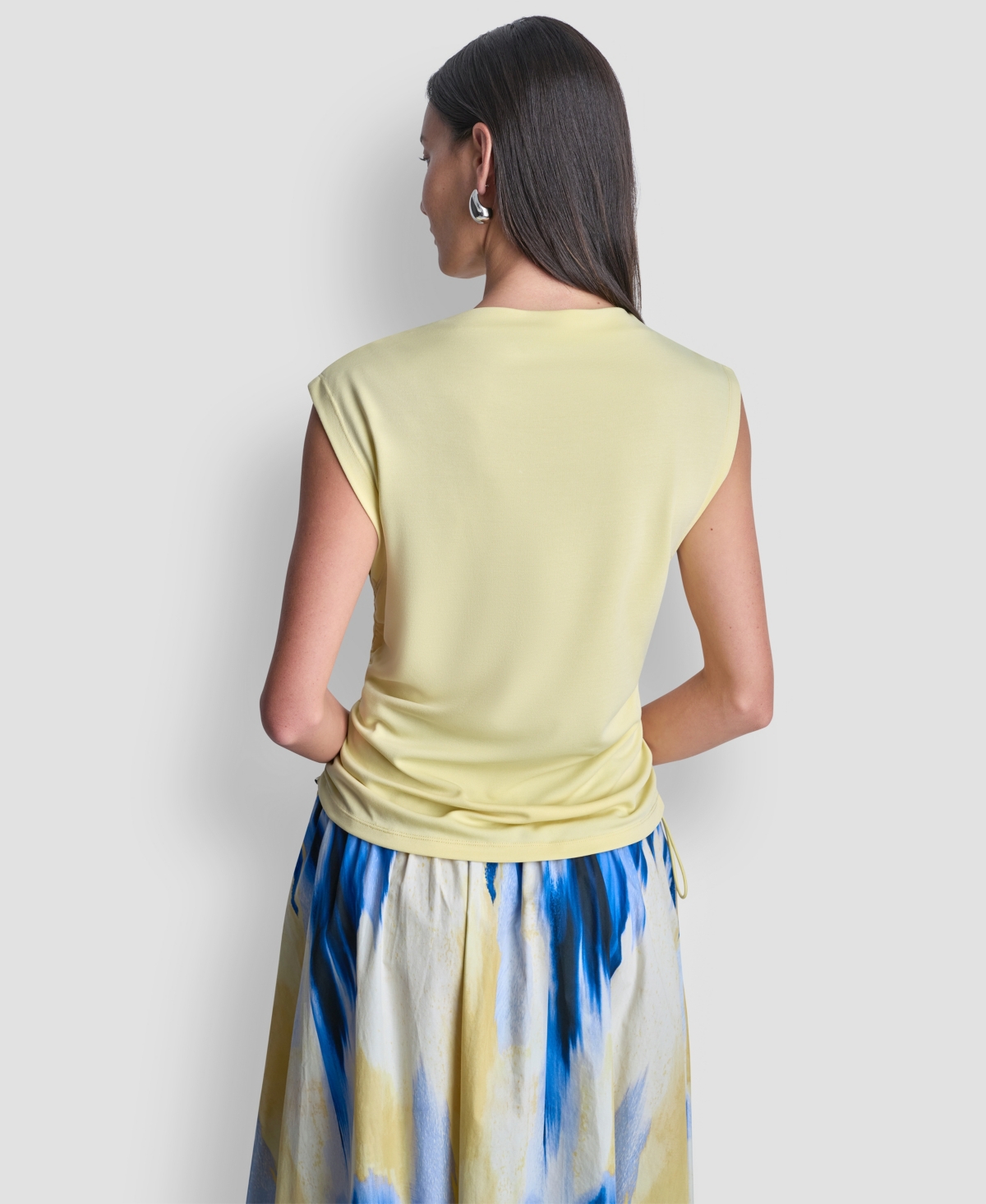 Dkny Women's Sleeveless Pique Top