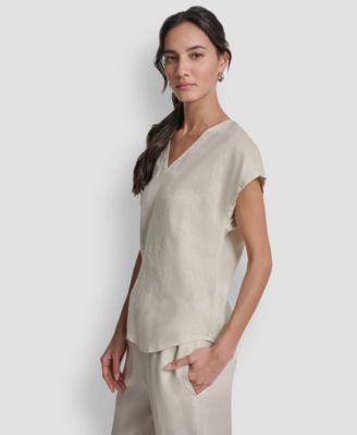 Women's V-Neck Short-Sleeve Shirt