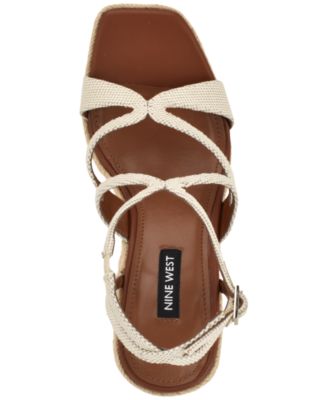 Women's Adriane Strappy Espadrille Platform Wedge Sandals
