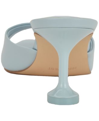 Women's Dabby Slip-On Tapered Kitten Heel Dress Sandals