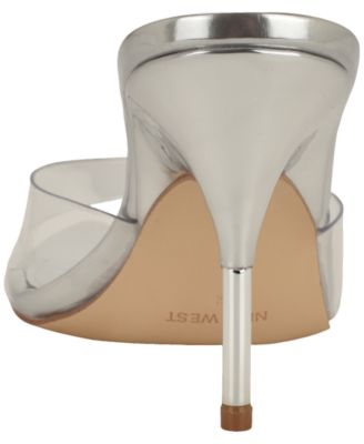 Women's Vella Slip-On Metal Stiletto Dress Sandals