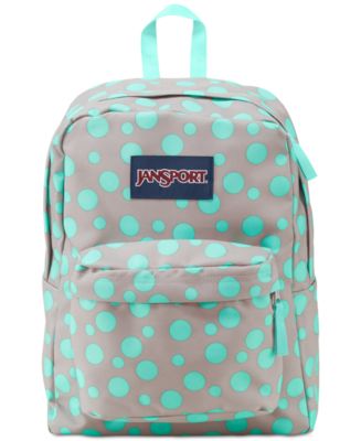 Jansport Superbreak Backpack in Gray Rabbit Sylvia Dot - Macy's