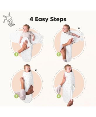 3pk Soothe Baby Swaddle, Organic Baby Swaddle Sleep Sacks, Newborn, Infant Swaddle Sack