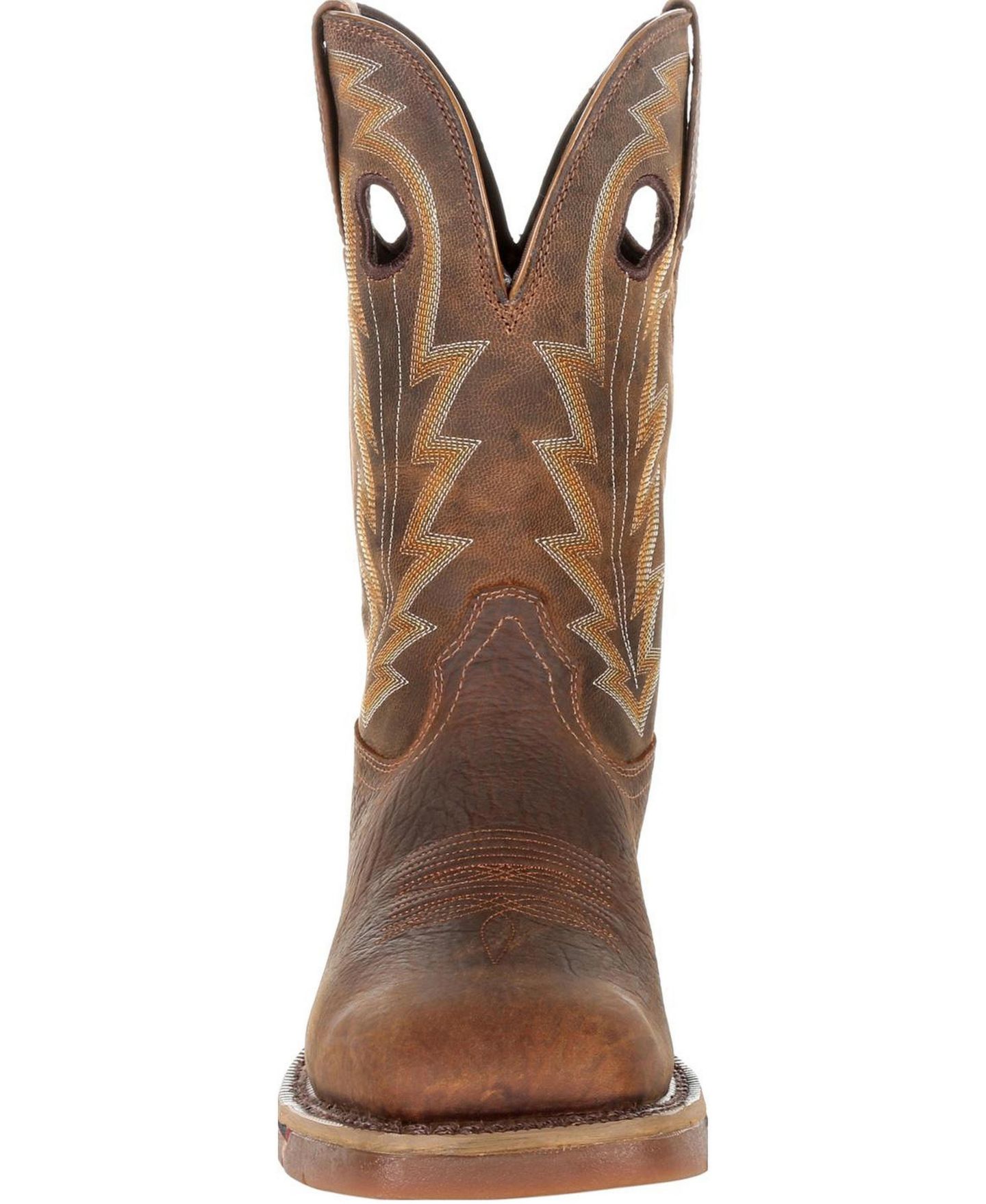 Мужские ботинки ROCKY Long Range 11" Waterproof Western Boot, цвет: Коричневый — фото 8