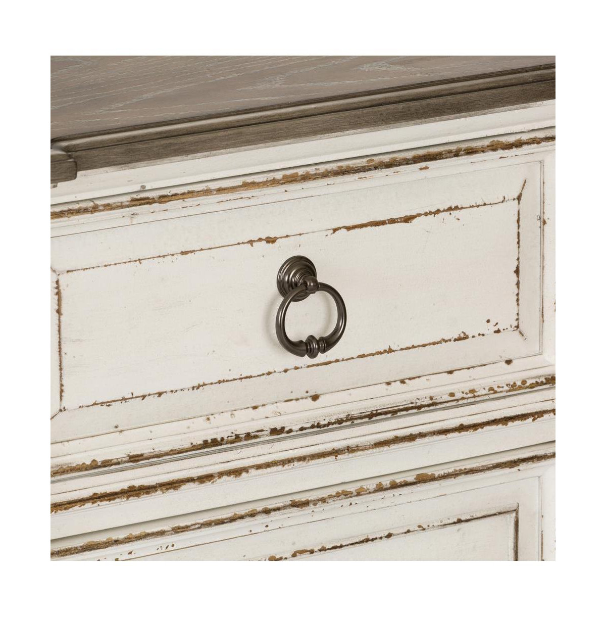 Liberty Furniture Industries, Inc Abbey Park 2 Drawer Night Stand w/ Charging Station