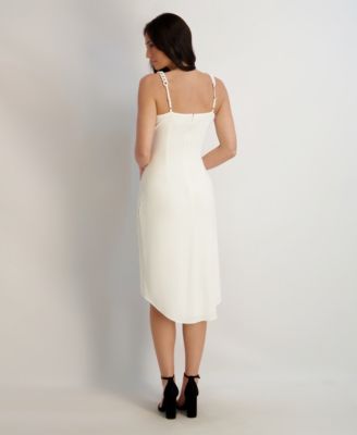 Women's Chain-Trim Midi Bodycon Dress