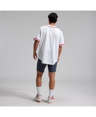 Men's White Dominican Republic Baseball 2026 World Baseball Classic Stadium Jersey