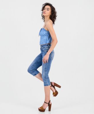 Women's Lily Mid Rise Capri Jeans
