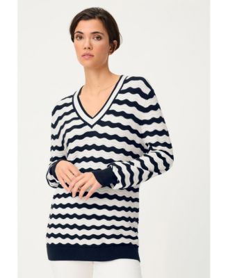 Women's Wave Ajour Knit Sweater