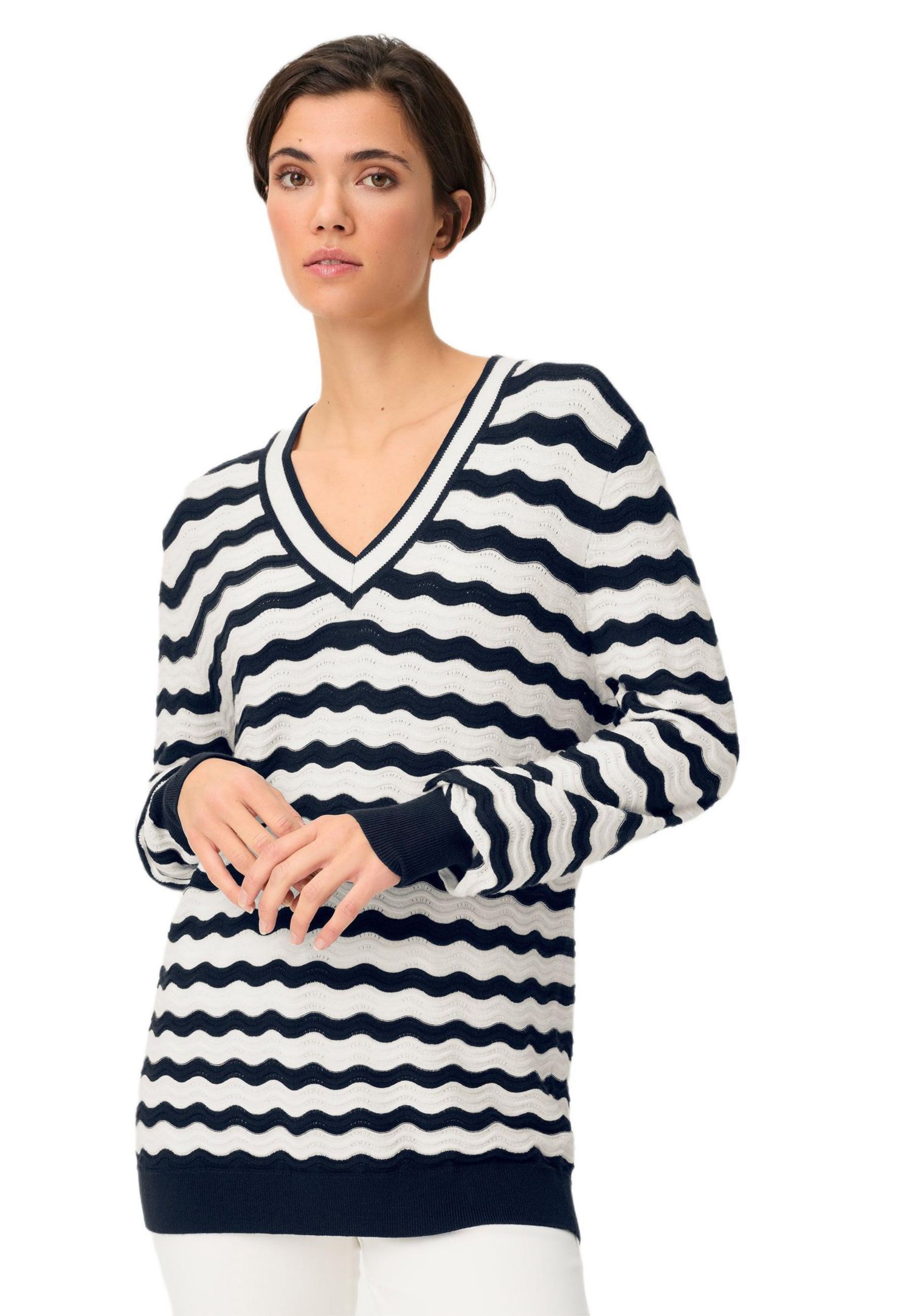 Women's Wave Ajour Knit Sweater