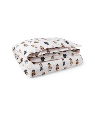 Teddy Bear Stripe 3-Pc. Comforter Set, Full/Queen