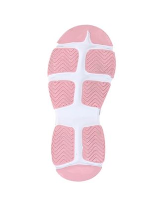 Women's Sneaker with Mesh Upper and Rhinestones Embellishment