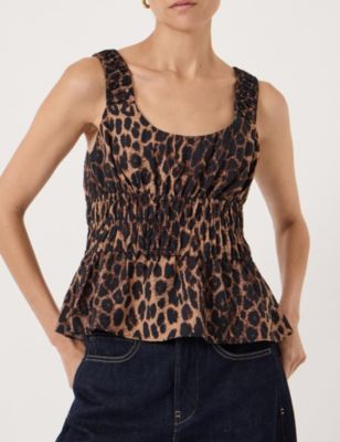 Women's Air Flow Gathered Straps Top