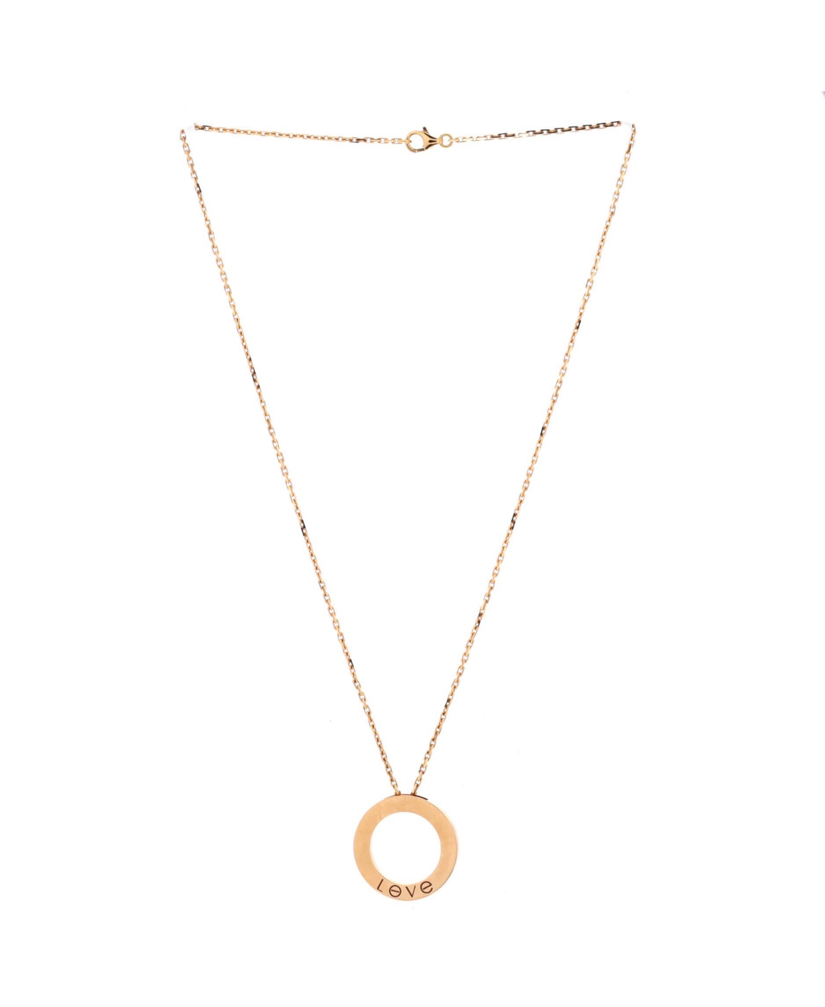 Pre-Owned Cartier Diamonds Love Pendant Necklace