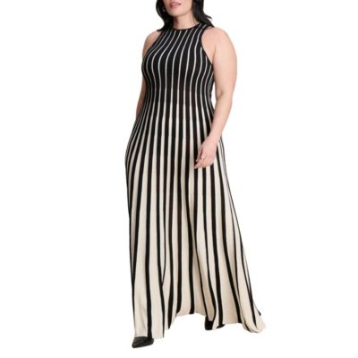 Women's Two Tone Sweater Dress