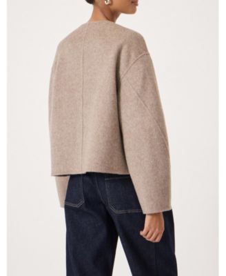 Women's Linnie Double Faced Collarless Jacket