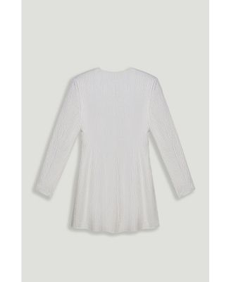 Women's Padded Shoulder Mini Dress