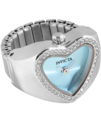 Women's 49573 Mini Quartz Dial Ring Watch