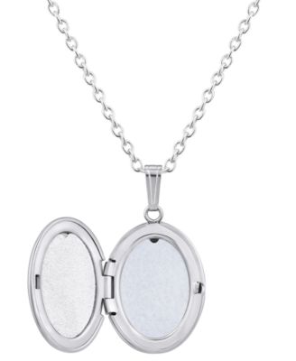 Citrine (3/8 ct. t.w.) Locket Pendant Necklace in Sterling Silver (Also Available in Muti-Stones)