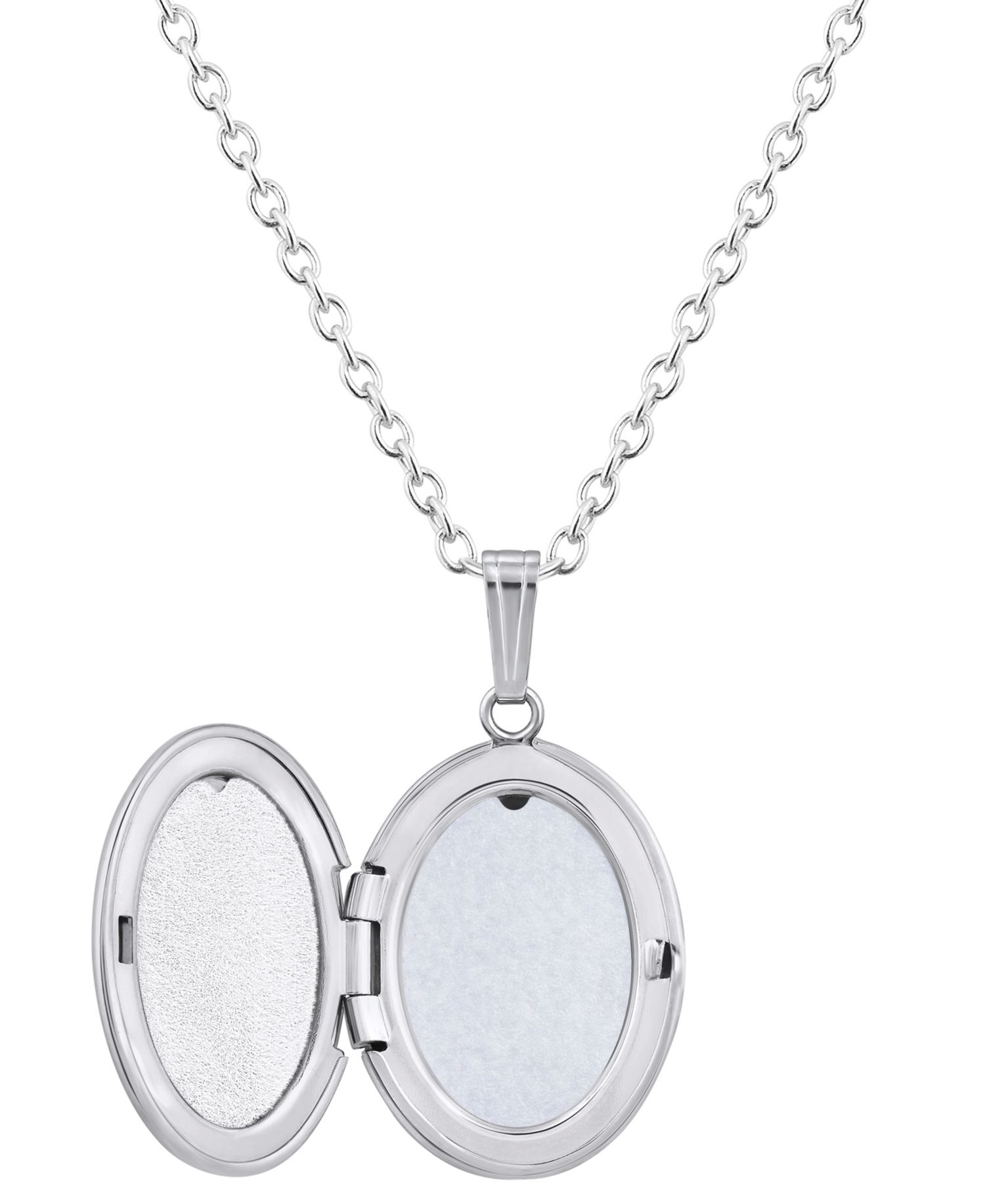 Citrine (3/8 ct. t.w.) Locket Pendant Necklace in Sterling Silver (Also Available in Muti-Stones)