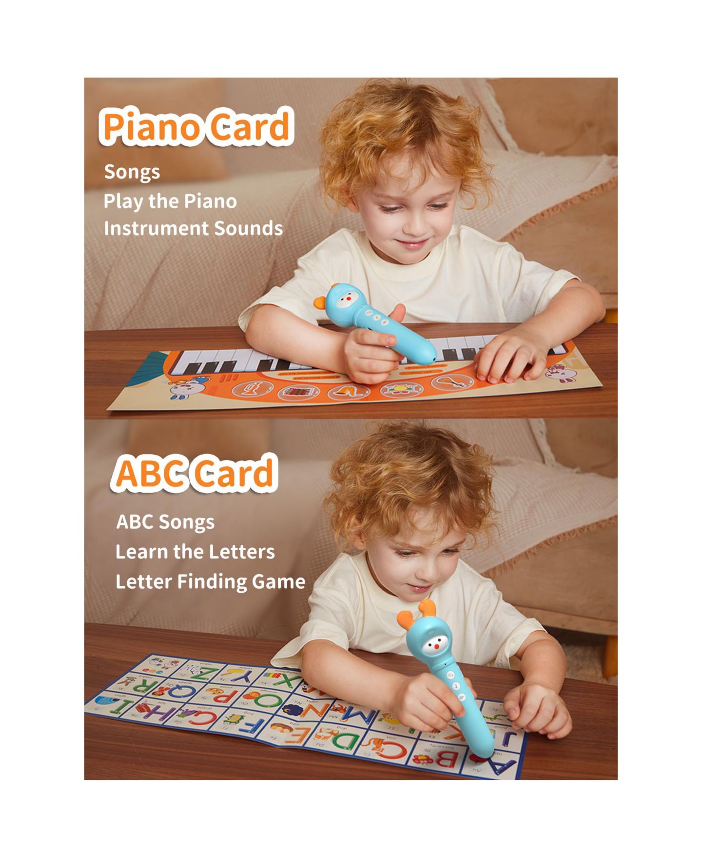 Детская игрушка Alilo Interactive Talking Pen Flash Cards Educational Toy, Ages 2+ — фото 4
