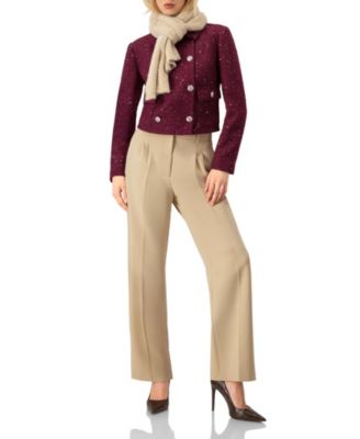 Women's Double-Breasted Short Jacket