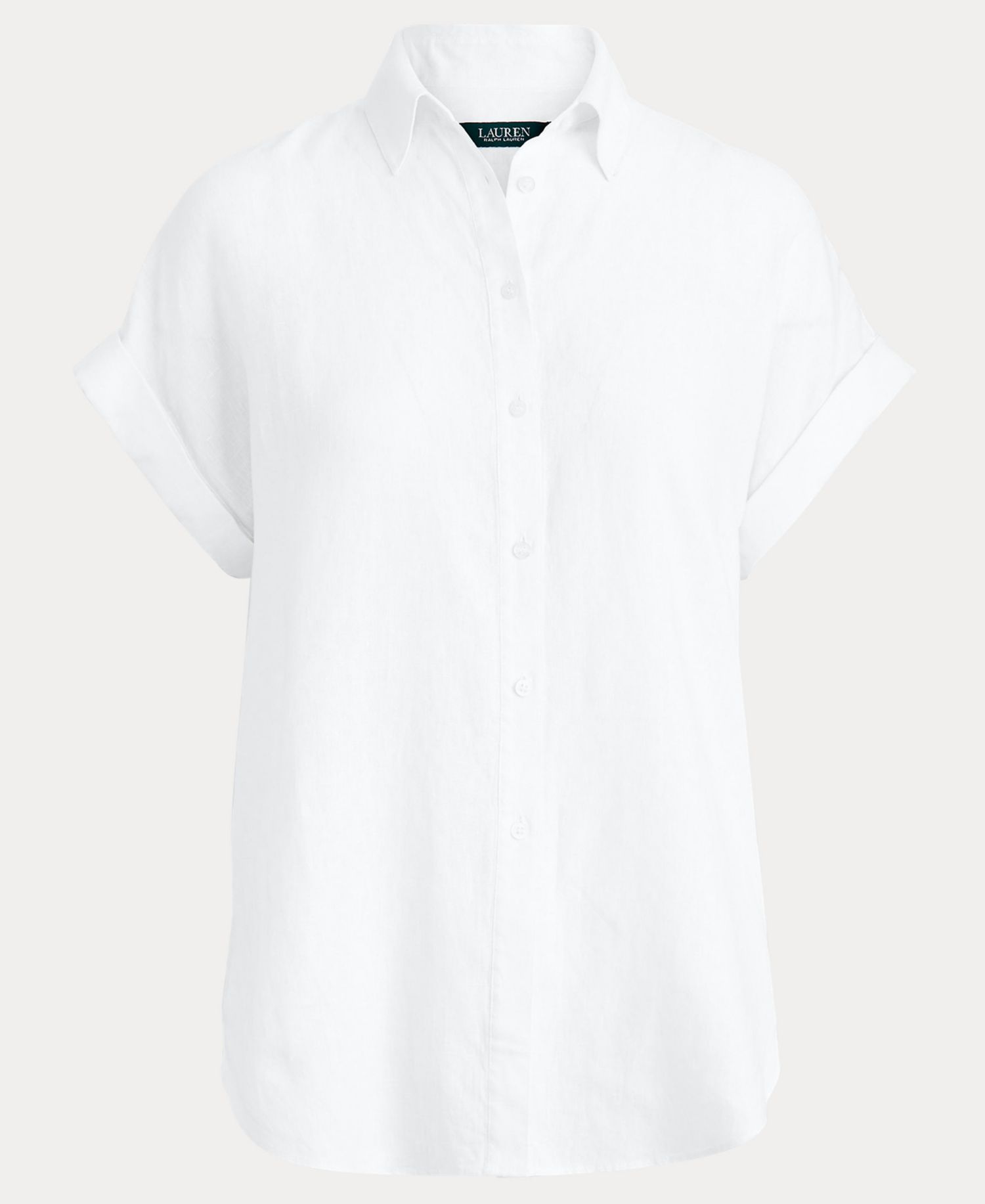 Dolman-Sleeve 100% Linen Shirt