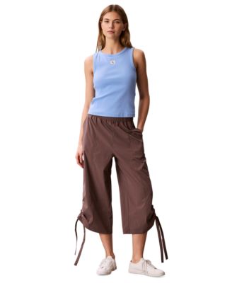 Women's Cargo Capri Pants