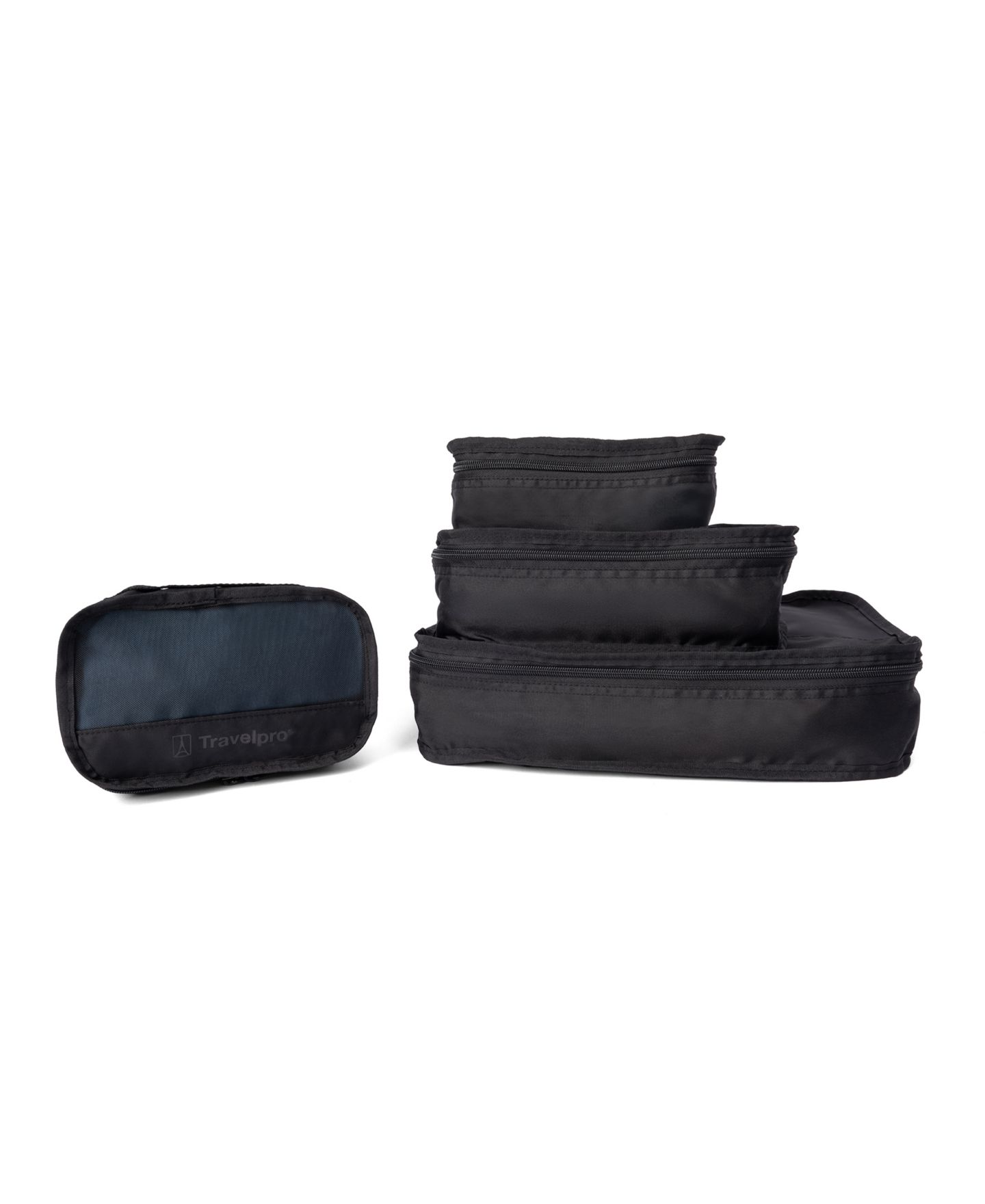Чемоданы Travelpro Optima Medium Check-In Expandable Spinner and Packing Cubes, цвет: Чёрный — фото 13