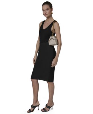 Poplin Clutch Shoulder Bag