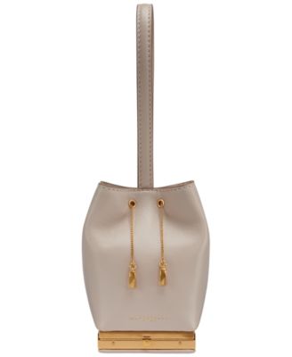 Sisal Mini Leather Clutch Shoulder Bag