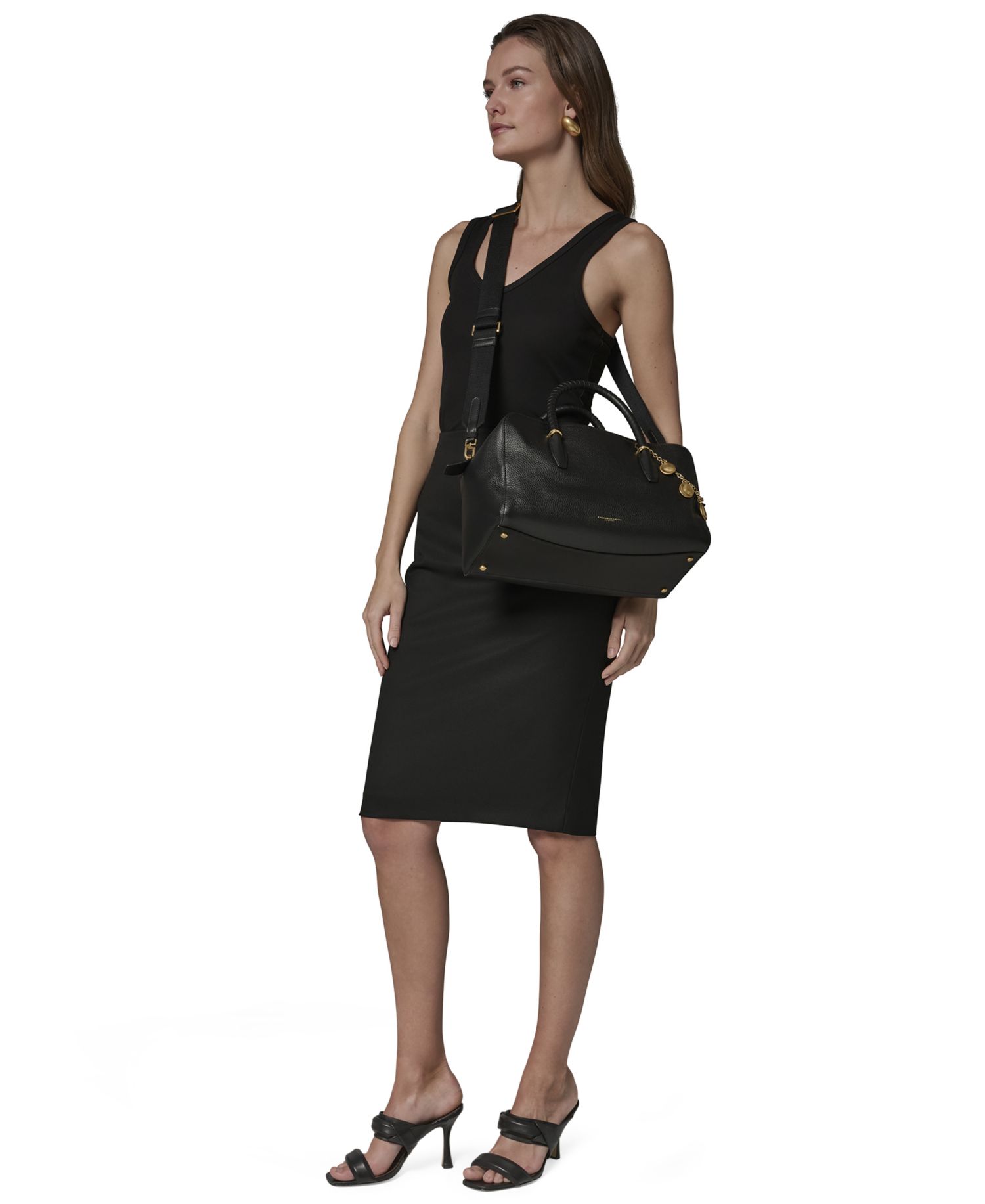 Chantilly Medium Leather Satchel Bag