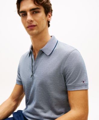 Men's Performance Half-Zip Polo Shirt