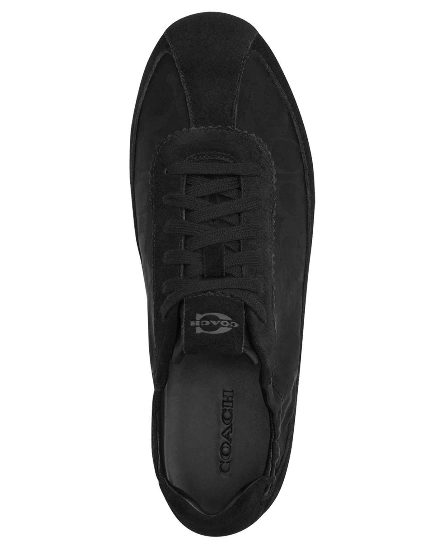 Мужские кроссовки COACH Lace-Up, цвет: Чёрный — фото 4