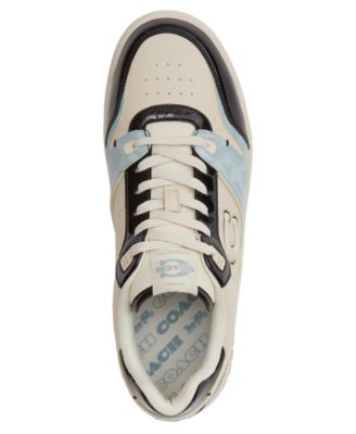 Men's Lace-Up Round-Toe Sneakers