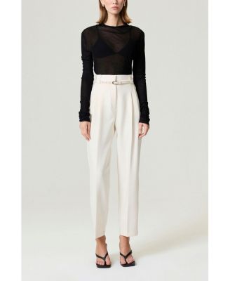 Women's Belt Detailed Pants