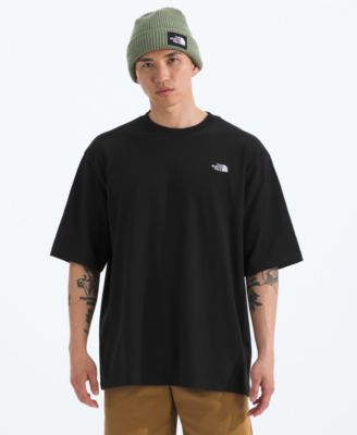 Men's Essential Simple Dome Oversized Short-Sleeve T-Shirt