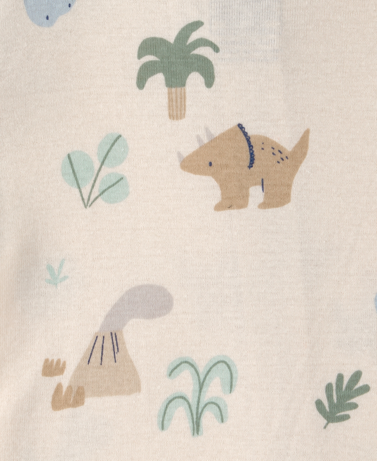 Carter's Baby Boys' Long-Sleeve Printed One-Piece Pajama Set, 2-Pack