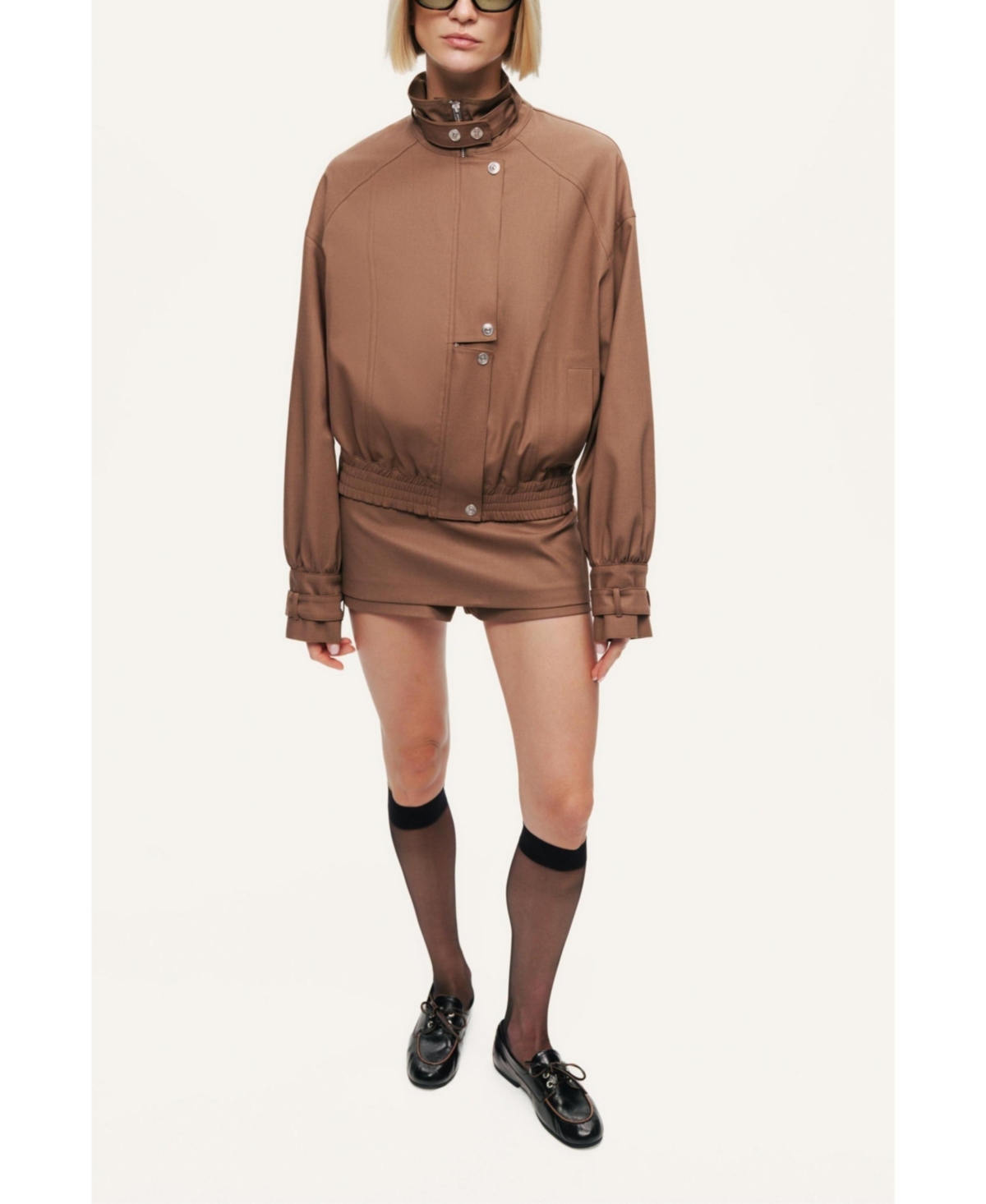 Nocturne Women's High Neck Jacket